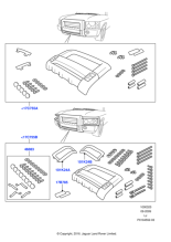 LR005744 - Land Rover Moulding - Bumper Bar