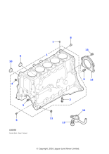 12H4636L - Land Rover Dowel-ring