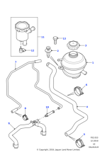 PCF500060 - Land Rover Tank-cooling system expansion