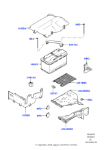 LR052367 - Land Rover Bracket - Battery Hold Down