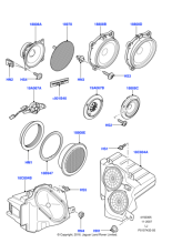 XQM500120 - Land Rover Speaker