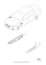 T2H38235 - Jaguar Vent finisher