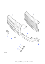 AB610055 - Land Rover Screw-pan
