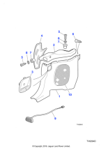 HJB8134AB - Jaguar Water curtain