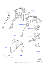 CLB500061 - Land Rover PROTECTOR - WHEELARCH