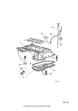 JZH100062 - Jaguar Drain plug