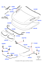LR133716 - Land Rover Cable - Control - Hood