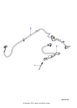 C2S49879 - Jaguar Heater plug harness