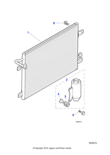 MNC7412AB - Jaguar Receiver drier
