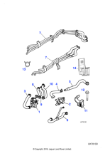 XR840091 - Jaguar Water valve