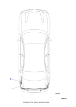 XR816416 - Jaguar Radio link harness