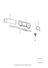 C2Z25174 - Jaguar Facia moulding