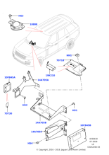 LR072231 - Land Rover MODULE - TELEMATICS CONTROL