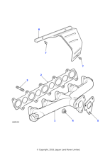 ESR2033 - Land Rover Nut-locking