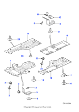 C2Z4201 - Jaguar Undertray