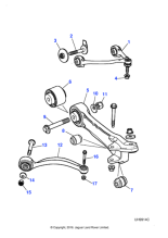 C2C13829 - Jaguar Wishbone arm