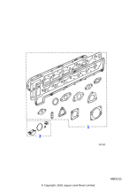 NNA3020BA - Jaguar Inlet manifold gasket