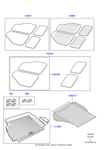 EAH500480JAK - Land Rover Kit - Floor Contour Mat