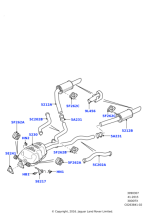 LR044190 - Land Rover Silencer