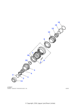 FTC5102 - Land Rover Synchroniser assembly-5th gear mainshaft assembly