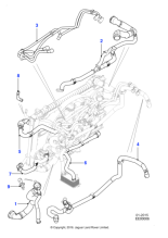 T2H3408 - Jaguar Radiator top hose