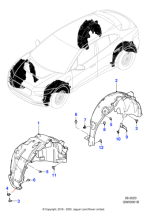 T4K10130 - Jaguar Bolt and washer