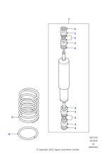 LR134477 - Land Rover Damper