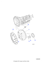 XR836645 - Jaguar Torque converter