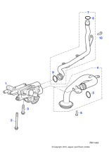 C2Z28368 - Jaguar Oil pump