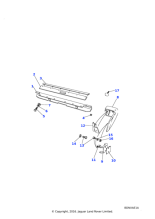 AN604041L - Land Rover Retainer