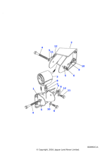 ANR2488 - Land Rover Mounting-engine rubber