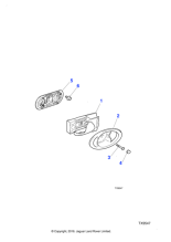 JLM12039XXX - Jaguar Door handle