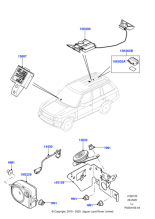LR143239 - Land Rover Receiver - Radio Remote Control