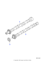 XR858318 - Jaguar Inlet camshaft