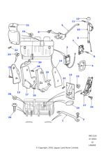 AB610074 - Land Rover Screw-self tapping