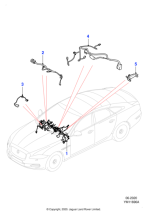 C2D34129 - Jaguar Facia harness