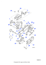 mxd4950aaleg - Jaguar Gear change knob