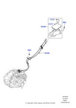LR067584 - Land Rover Gaiter - Gear Change Lever