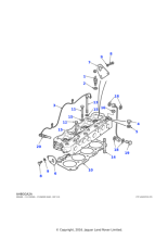 NH608061L - Land Rover Nut-hexagonal