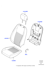 LR126892 - Land Rover Cover - Seat Back