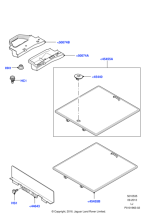 EAF000021PVA - Land Rover Carpet - Loading Compartment