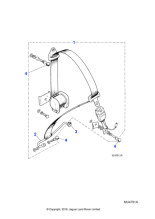 BCC9037AEM - Jaguar Mounting bolt finisher cap