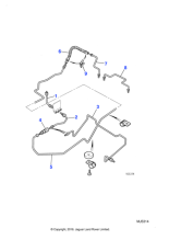 CCC2612 - Jaguar Brake hose