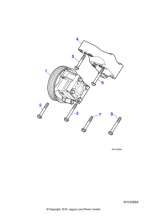 AJ81311 - Jaguar Bolt And Washer