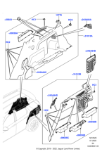 LR135832 - Land Rover Trim - Quarter