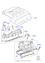 LR003692 - Land Rover Manifold - Inlet