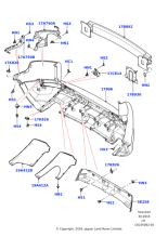 LR000053 - Land Rover Nut - Flanged