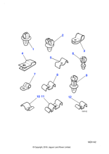 C104016 - Jaguar P-clip