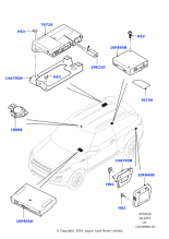 LR084930 - Land Rover MODULE - TELEMATICS CONTROL