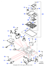 T4K9507 - Jaguar Bolt and washer
